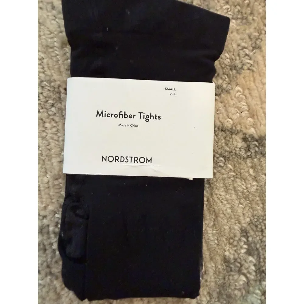Nordstrom Tights 3 Pairs Black Womens Sz S/M NWT